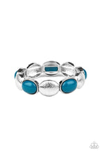Load image into Gallery viewer, Decadently Dewy - Blue Bracelet