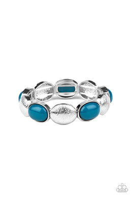 Decadently Dewy - Blue Bracelet
