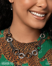 Load image into Gallery viewer, Defiant Dazzle - Black Gunmetal Necklace