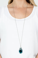 Load image into Gallery viewer, Demandingly Diva - Blue Necklace