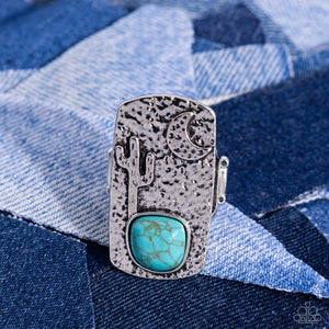 Desert Landscape - Blue Ring