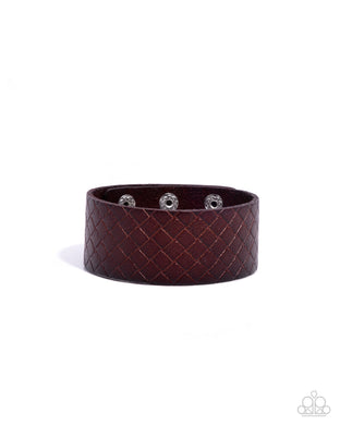 Diamondback Bandit - Brown Bracelet