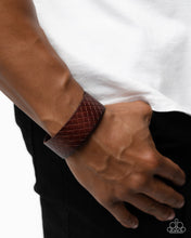 Load image into Gallery viewer, Diamondback Bandit - Brown Bracelet
