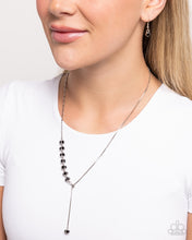 Load image into Gallery viewer, Drops of Dazzle - Black Necklace