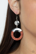 Load image into Gallery viewer, ENTRADA at Your Own Risk - Brown Earrings