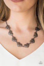 Load image into Gallery viewer, Easy To Adore - Black Gunmetal Necklace