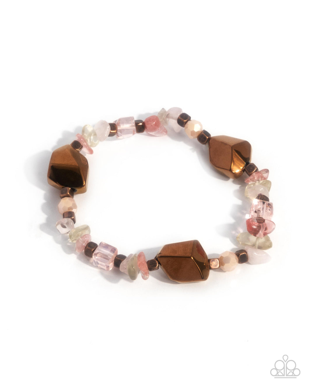 Eclectic Ease - Copper Stretchy Bracelet