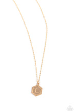 Load image into Gallery viewer, Emblematic Elegance - L - Gold Necklace