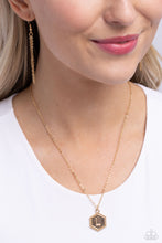 Load image into Gallery viewer, Emblematic Elegance - L - Gold Necklace