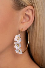 Load image into Gallery viewer, Ethereal Embellishment - Gold Hoop Earrings