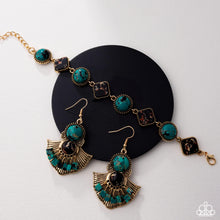 Load image into Gallery viewer, Expecting Adventure - Green Earrings