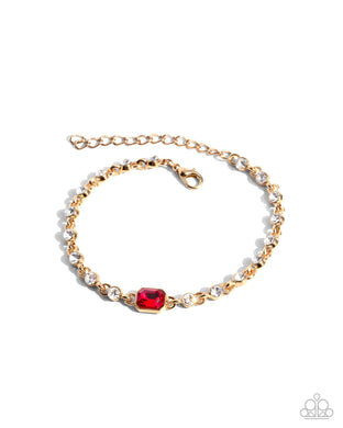 Fitted Fidelity - Red Bracelet