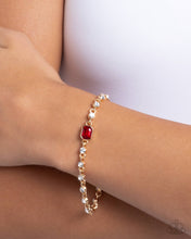 Load image into Gallery viewer, Fitted Fidelity - Red Bracelet