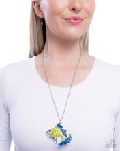 Load image into Gallery viewer, Flashy Fish - Yellow Necklace