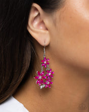 Load image into Gallery viewer, Floral Founder - Pink Earrings