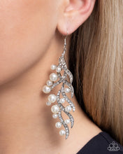 Load image into Gallery viewer, Flourishing Fancy - White Earrings