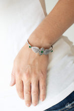 Load image into Gallery viewer, Flourishing Fashion - Green Bracelet