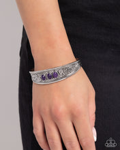Load image into Gallery viewer, Flower Patch Picnic - Purple Bracelet
