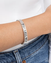 Load image into Gallery viewer, Football Mom - Silver Bracelet