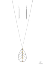Load image into Gallery viewer, Forest Flair - Yellow Necklace