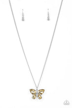 Load image into Gallery viewer, Free-Flying Flutter - Yellow Necklace