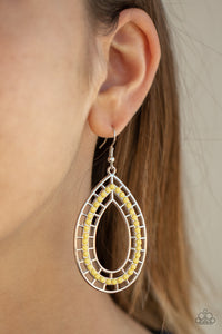 Fruity Fiesta - Yellow Earrings