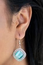 Load image into Gallery viewer, Glam Glow - Blue Earrings