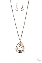 Load image into Gallery viewer, Going For Grit - Black Gunmetal Necklace