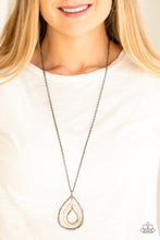 Load image into Gallery viewer, Going For Grit - Black Gunmetal Necklace