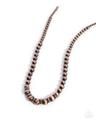 Harmonious Hearth - Copper Necklace