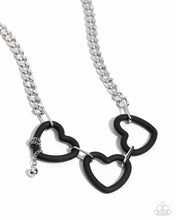 Load image into Gallery viewer, Heart Homage - Black Necklace