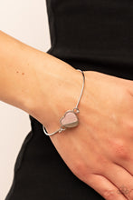 Load image into Gallery viewer, Hidden Intentions - Pink Hinged Bracelet