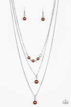 Load image into Gallery viewer, High Heels and Hustle - Brown Necklace