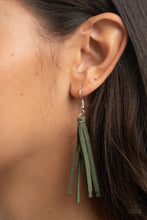 Load image into Gallery viewer, Hold My Tassel - Green Necklace