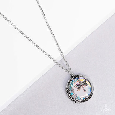 WHIMSY Beneath My Wings! - Multicolor Necklace