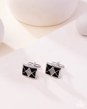 Load image into Gallery viewer, Iconic Invitation - Black Cuff Links