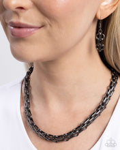 Load image into Gallery viewer, Immaculate Industry - Black Gunmetal Necklace