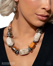Load image into Gallery viewer, In Good Glazes - Peach (Brown) Necklace