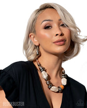 Load image into Gallery viewer, In Good Glazes - Peach (Brown) Necklace