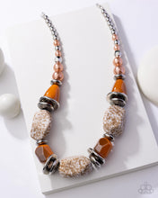 Load image into Gallery viewer, In Good Glazes - Peach (Brown) Necklace