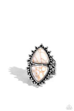 Indigenously Inverted - White Ring