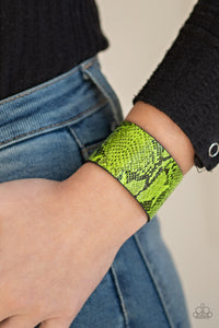 Its a Jungle Out There - Green Bracelet