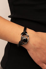 Load image into Gallery viewer, Keep Your Distance - Black Gunmetal Bracelet