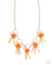 Load image into Gallery viewer, LEI of the Land - Orange Necklace
