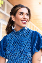 Load image into Gallery viewer, Floating Gardens - White Earrings