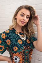 Load image into Gallery viewer, Powerhouse Pose - White Necklace