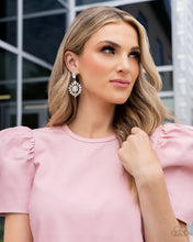Load image into Gallery viewer, My Good LUXE Charm - White Post Earrings