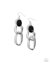 Load image into Gallery viewer, Lavish Loyalty - Black Earrings