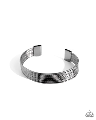 Limitlessly Layered - Black Gunmetal Bracelet