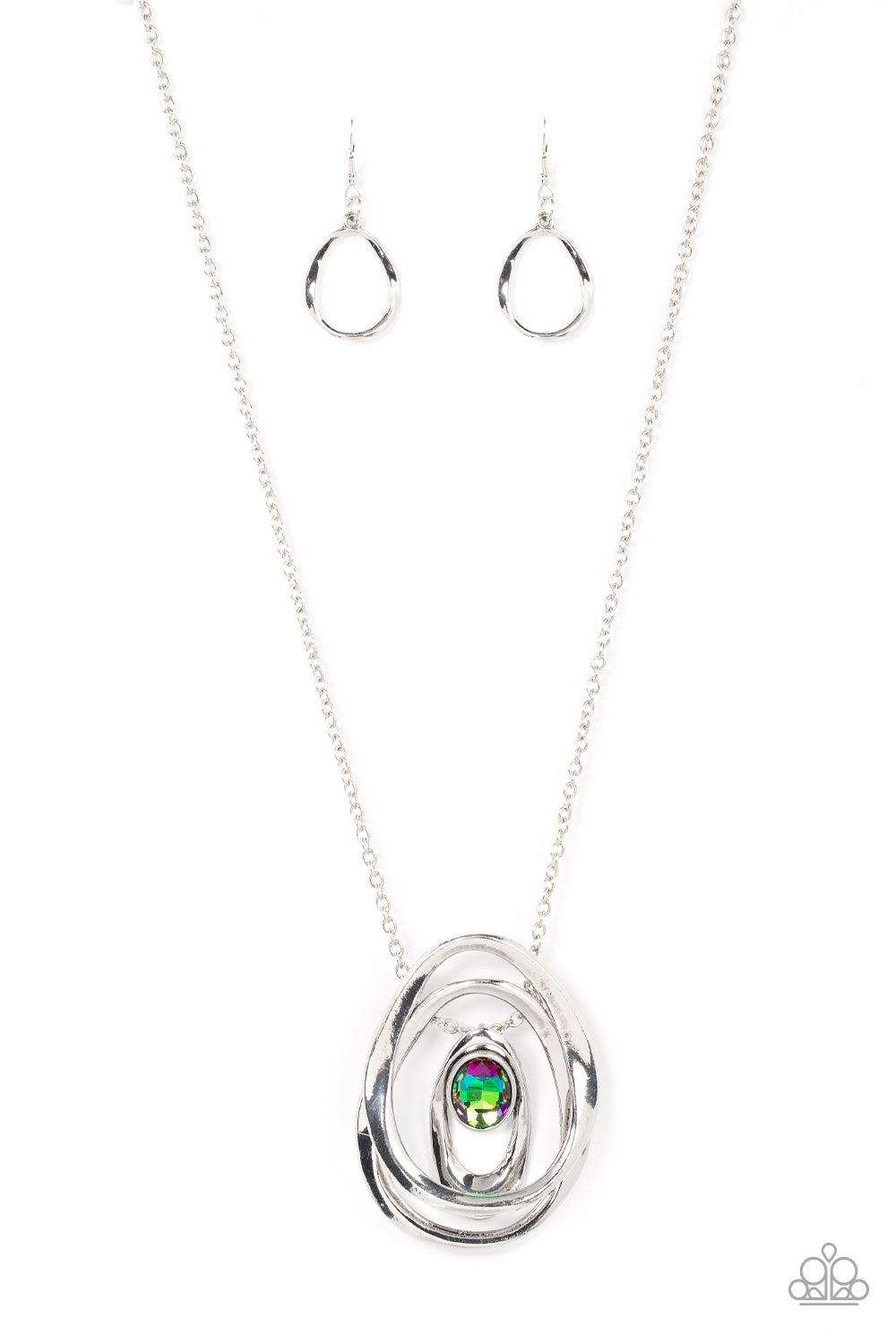 Luminous Labyrinth - Multicolor Necklace